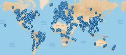 construction project documentation, project map, Insite LMS is in use worldwide